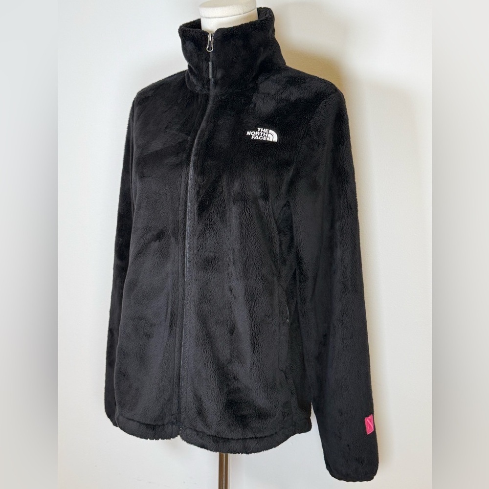 The North Face ‘Osito’ Jacket Soft Black High-Pile Fleece Women’s Size Small - Picture 5 of 16